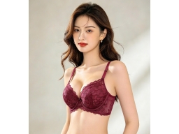 ÁO LOVELY KHÔNG GỌNG 1488 - ĐỎ ĐÔ
